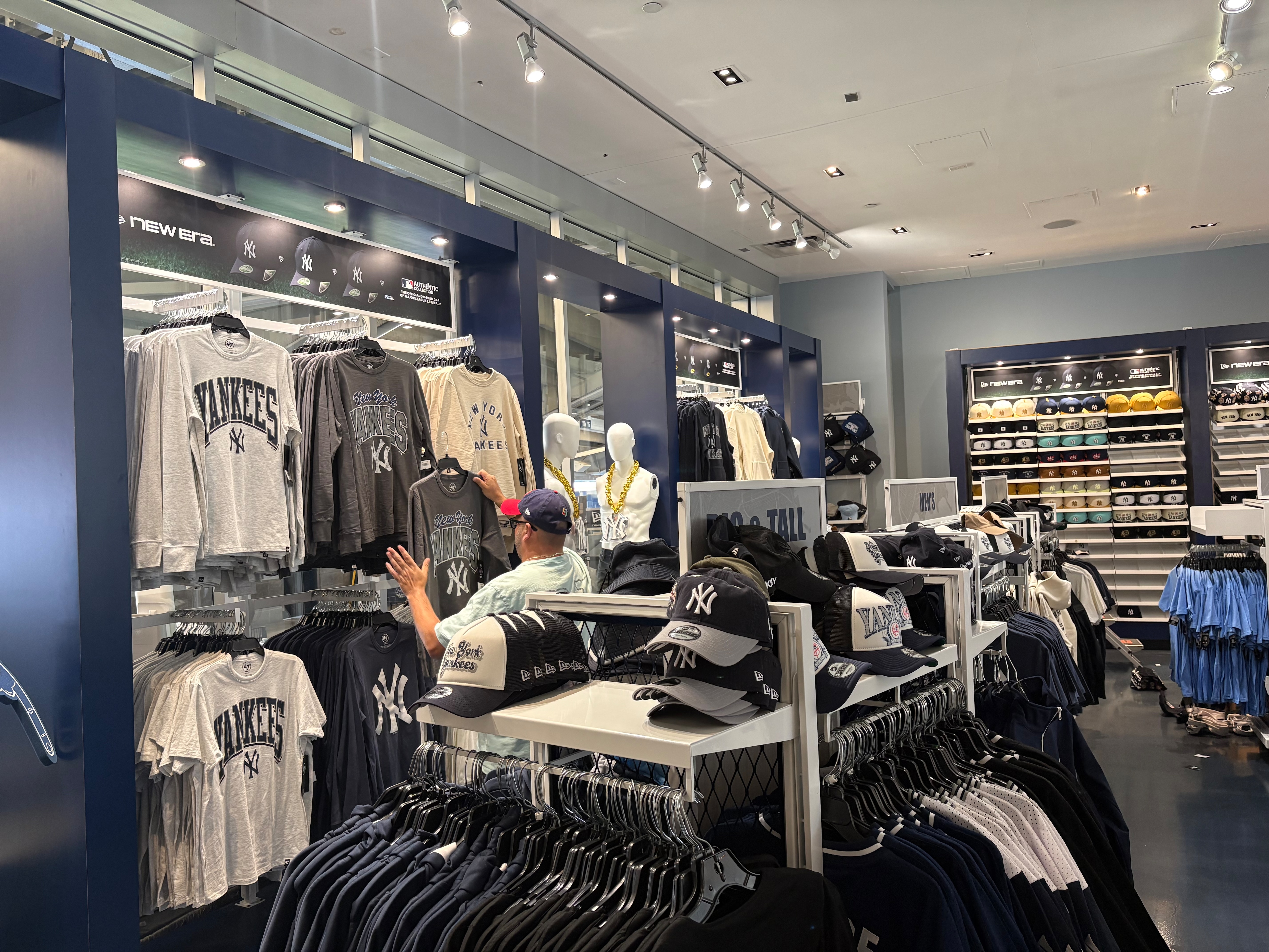 A typical day at Yankee Stadium starts with walkthroughs of the stadium’s retail locations to ensure their fixtures, product placement, and related technology are fully operational.